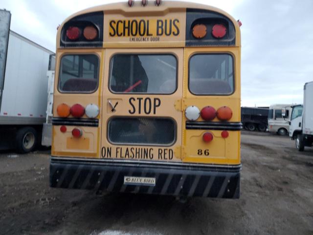 1BAKGCPA38F245365 - 2008 BLUE BIRD SCHOOL BUS YELLOW photo 6