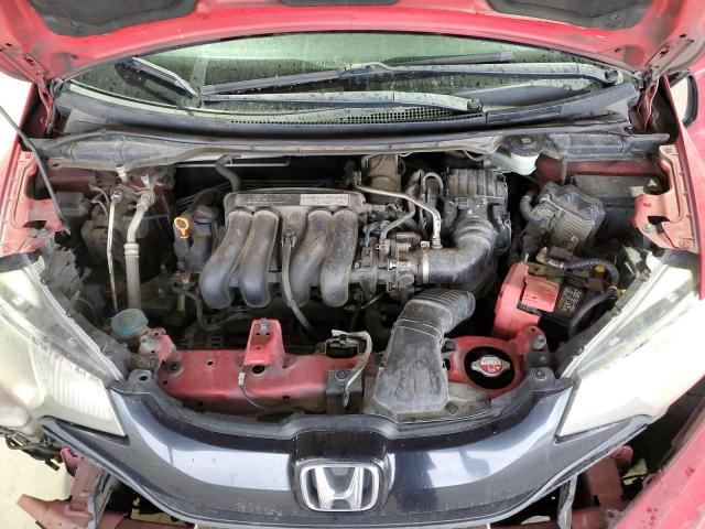 JHMGK5H55HS011628 - 2017 HONDA FIT LX RED photo 11