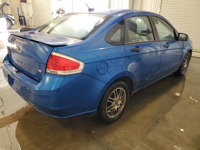 1FAHP3FN1AW280129 - 2010 FORD FOCUS SE BLUE photo 3