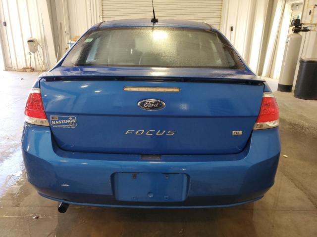 1FAHP3FN1AW280129 - 2010 FORD FOCUS SE BLUE photo 6