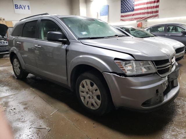 3C4PDCAB0JT218450 - 2018 DODGE JOURNEY SE SILVER photo 4