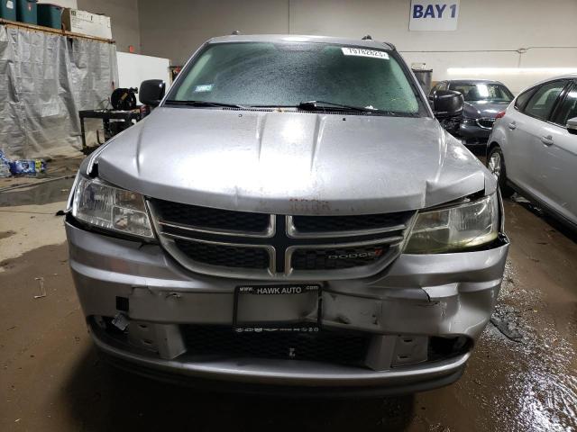 3C4PDCAB0JT218450 - 2018 DODGE JOURNEY SE SILVER photo 5