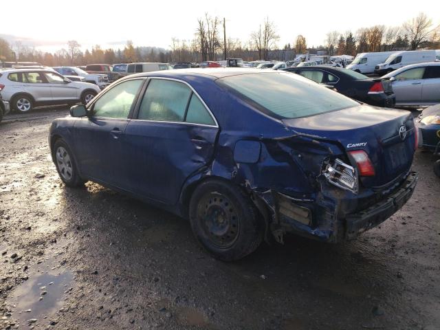 4T1BE46K47U040154 - 2007 TOYOTA CAMRY CE BLUE photo 2