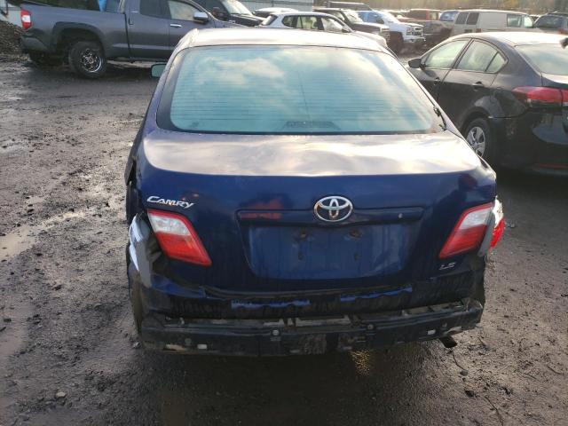 4T1BE46K47U040154 - 2007 TOYOTA CAMRY CE BLUE photo 6