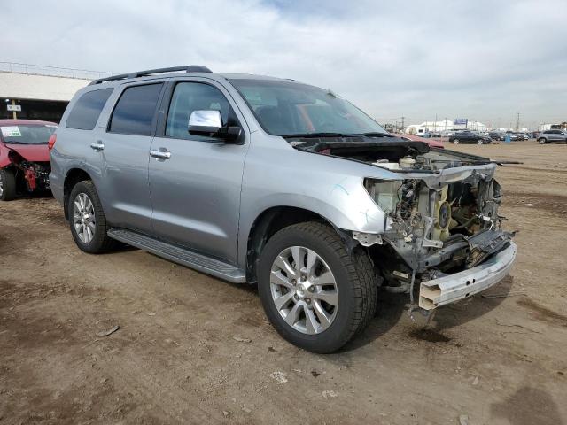 5TDBY68A98S007510 - 2008 TOYOTA SEQUOIA LIMITED SILVER photo 4