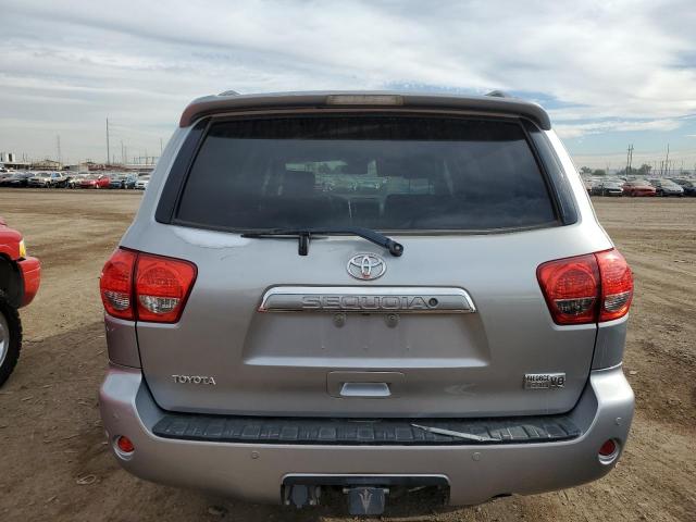5TDBY68A98S007510 - 2008 TOYOTA SEQUOIA LIMITED SILVER photo 6