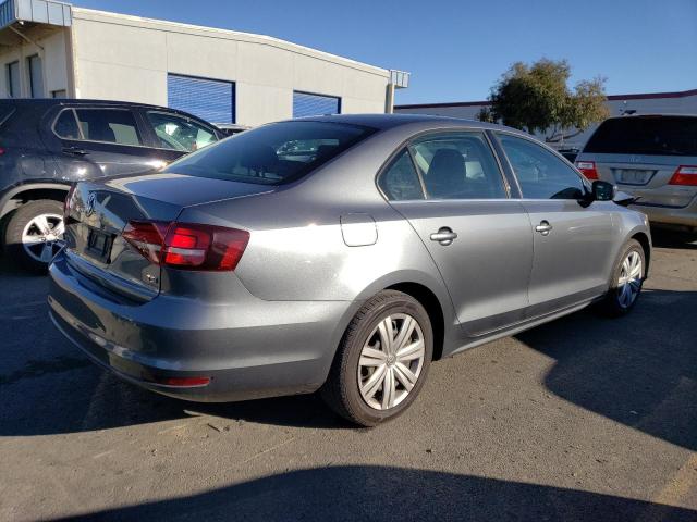 3VW2B7AJ1HM274087 - 2017 VOLKSWAGEN JETTA S GRAY photo 3