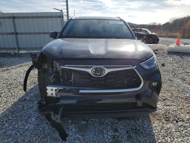 5TDGZRAH5NS094460 - 2022 TOYOTA HIGHLANDER XLE BLACK photo 5