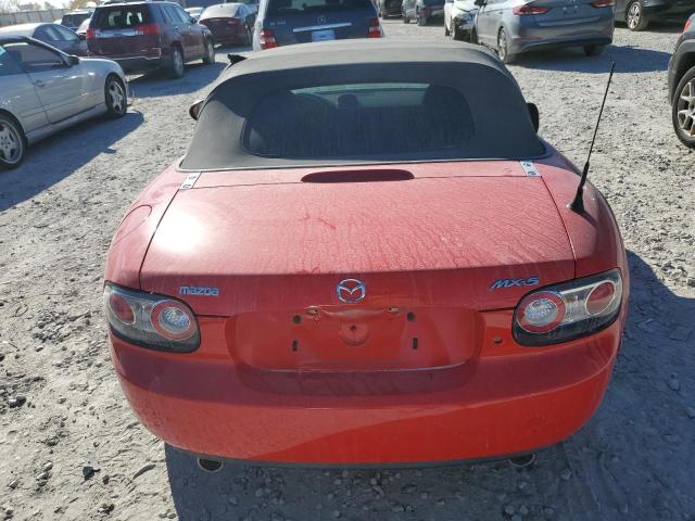 JM1NC25F370135313 - 2007 MAZDA MX-5 MIATA RED photo 10