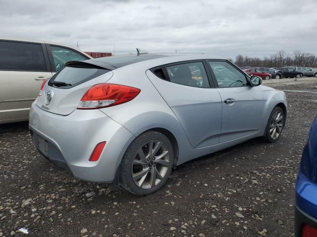 KMHTC6AD2GU279930 - 2016 HYUNDAI VELOSTER SILVER photo 3