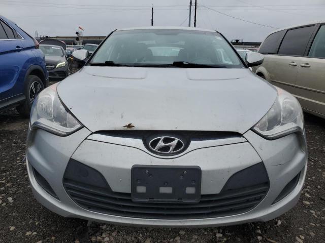 KMHTC6AD2GU279930 - 2016 HYUNDAI VELOSTER SILVER photo 5