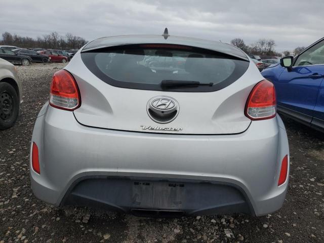 KMHTC6AD2GU279930 - 2016 HYUNDAI VELOSTER SILVER photo 6