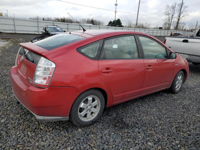 JTDKB20U187799095 - 2008 TOYOTA PRIUS RED photo 3