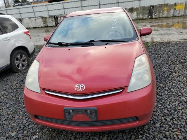 JTDKB20U187799095 - 2008 TOYOTA PRIUS RED photo 5