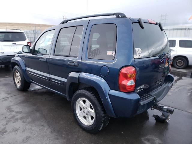 1J4GL58K53W701721 - 2003 JEEP LIBERTY LIMITED BLUE photo 2