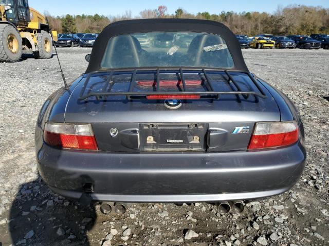 5UMCL93402LJ82397 - 2002 BMW M ROADSTER GRAY photo 6