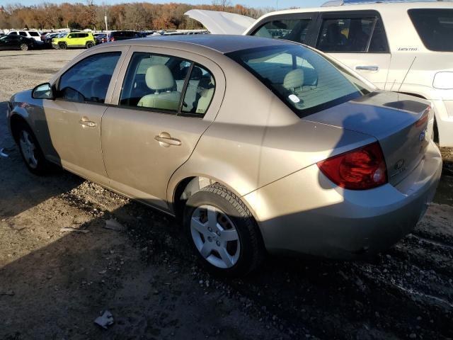 1G1AK55F877345893 - 2007 CHEVROLET COBALT LS GOLD photo 2