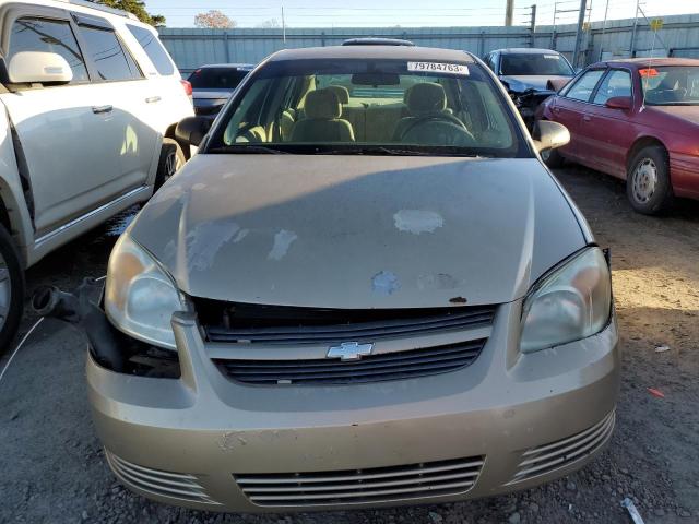 1G1AK55F877345893 - 2007 CHEVROLET COBALT LS GOLD photo 5