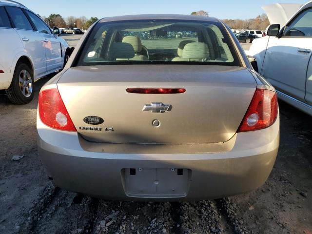 1G1AK55F877345893 - 2007 CHEVROLET COBALT LS GOLD photo 6