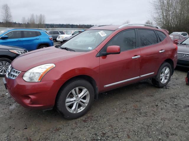 JN8AS5MT7CW255850 - 2012 NISSAN ROGUE S RED photo 1