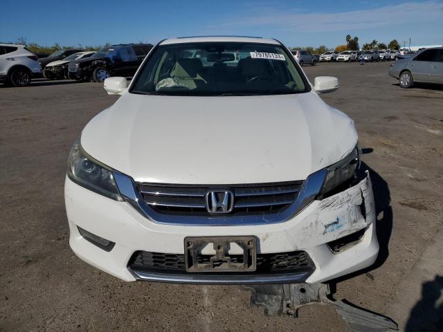 1HGCR2F83EA233112 - 2014 HONDA ACCORD EXL WHITE photo 5