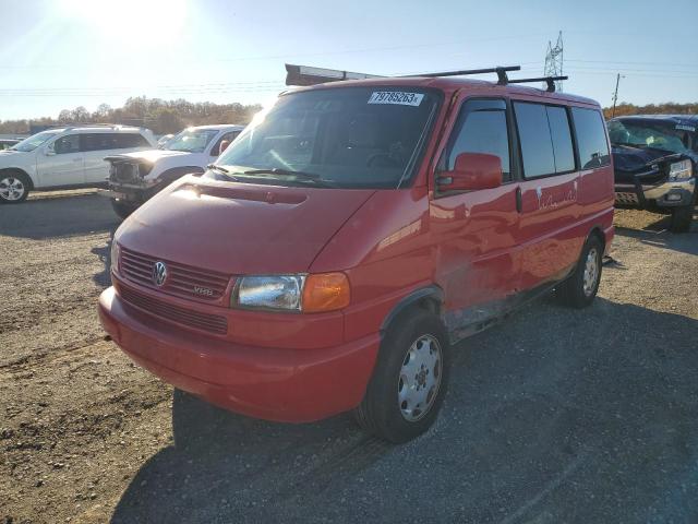 WV2MH4701YH048516 - 2000 VOLKSWAGEN EUROVAN MV RED photo 2