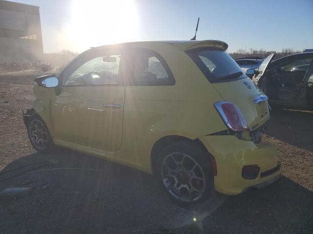 3C3CFFBR0CT311773 - 2012 FIAT 500 SPORT YELLOW photo 2