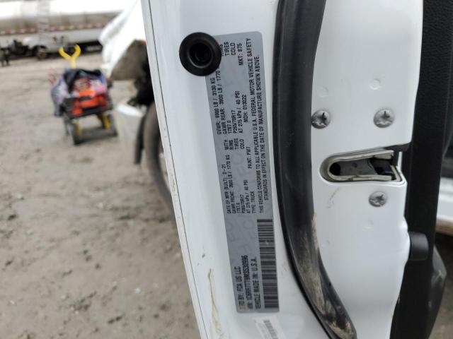 1C6RR7TT9MS530996 - 2021 RAM 1500 CLASS SLT თეთრი ფოტო 12