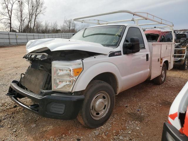 1FDBF2A64DEA23906 - 2013 FORD F250 SUPER DUTY WHITE photo 1