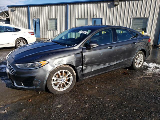 3FA6P0MU6LR264997 - 2020 FORD FUSION SEL GRAY photo 1