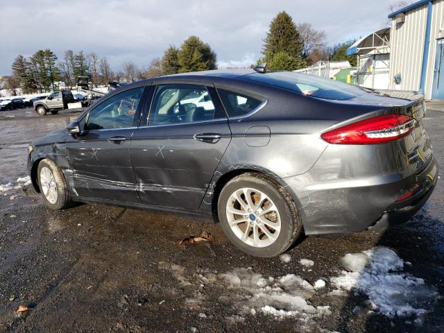 3FA6P0MU6LR264997 - 2020 FORD FUSION SEL GRAY photo 2