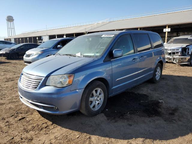 2C4RC1BG5CR158116 - 2012 CHRYSLER TOWN & COU TOURING BLUE photo 1