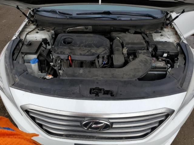 5NPE24AF9GH375019 - 2016 HYUNDAI SONATA SE WHITE photo 11