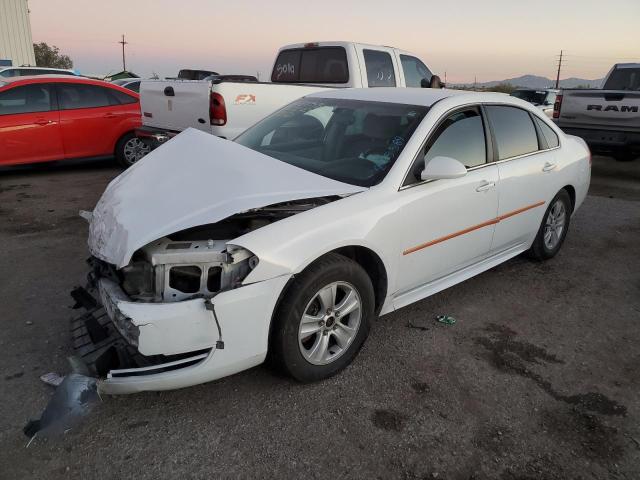 2G1WA5E32C1265589 - 2012 CHEVROLET IMPALA LS WHITE photo 1