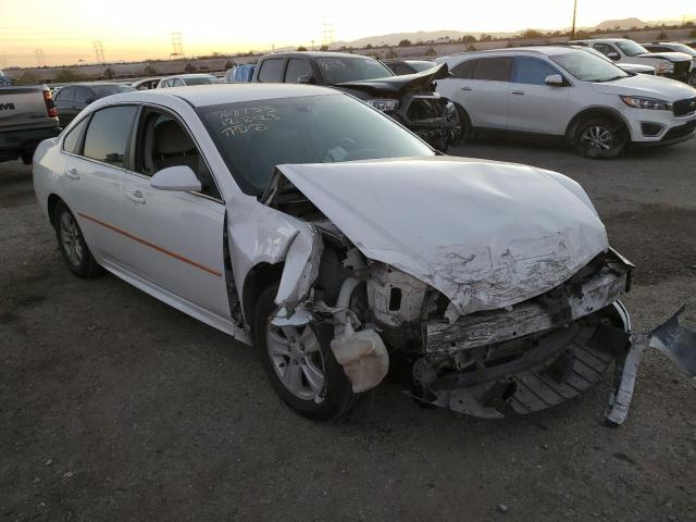 2G1WA5E32C1265589 - 2012 CHEVROLET IMPALA LS WHITE photo 4