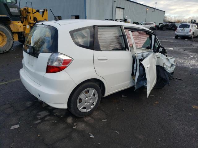 JHMGE8H33DC083407 - 2013 HONDA FIT WHITE photo 3