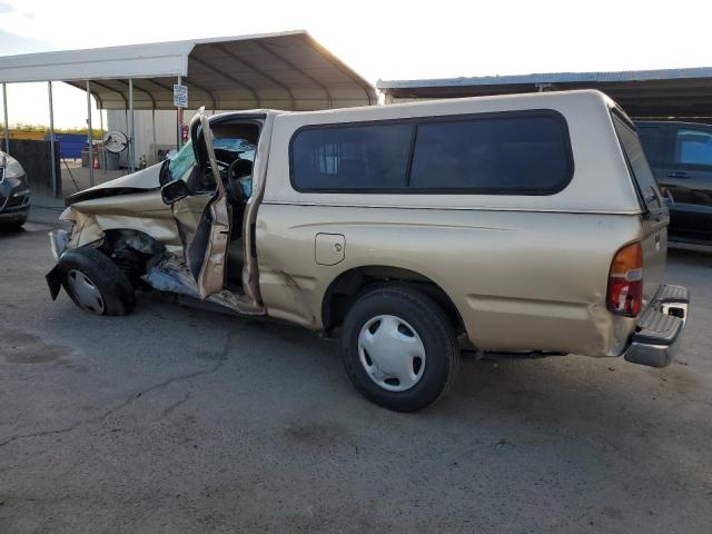 4TANL42N9XZ501161 - 1999 TOYOTA TACOMA TAN photo 2