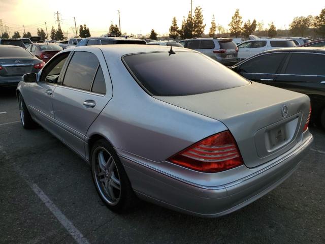 WDBNG75JX3A317163 - 2003 MERCEDES-BENZ S 500 SILVER photo 2