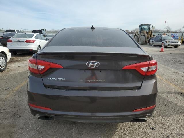 5NPE34AF0FH190353 - 2015 HYUNDAI SONATA SPORT GRAY photo 6