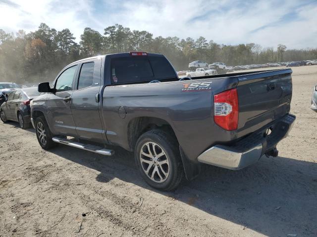 5TFRM5F12HX116893 - 2017 TOYOTA TUNDRA DOUBLE CAB SR/SR5 GRAY photo 2
