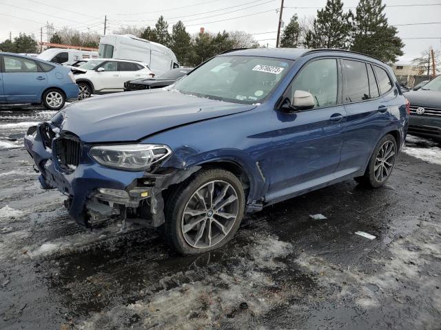 5UXTS3C55J0Y97011 - 2018 BMW X3 XDRIVEM40I BLUE photo 1