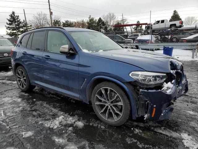 5UXTS3C55J0Y97011 - 2018 BMW X3 XDRIVEM40I BLUE photo 4