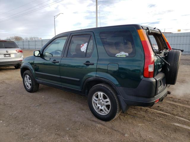 JHLRD78823C032159 - 2003 HONDA CR-V EX GREEN photo 2