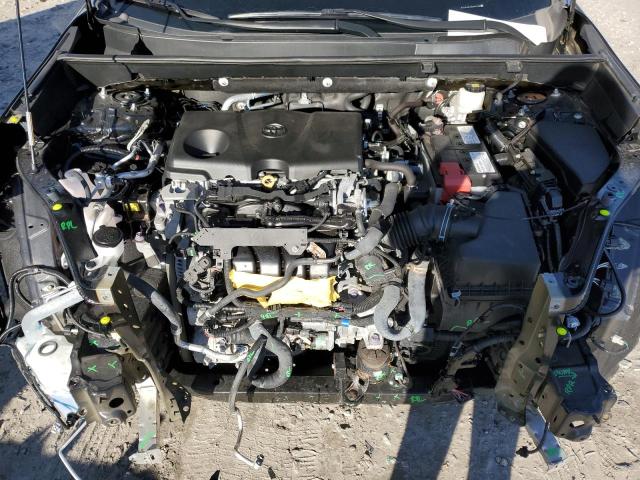 2T3G1RFV8KC041558 - 2019 TOYOTA RAV4 LE GRAY photo 12