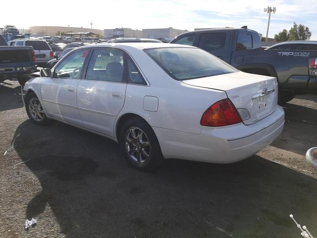 4T1BF28B51U132783 - 2001 TOYOTA AVALON XL WHITE photo 2