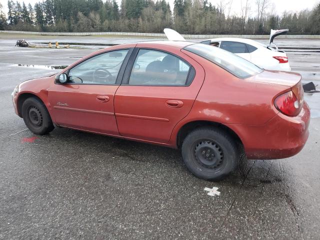 1P3ES46C61D251320 - 2001 PLYMOUTH NEON BASE ORANGE photo 2