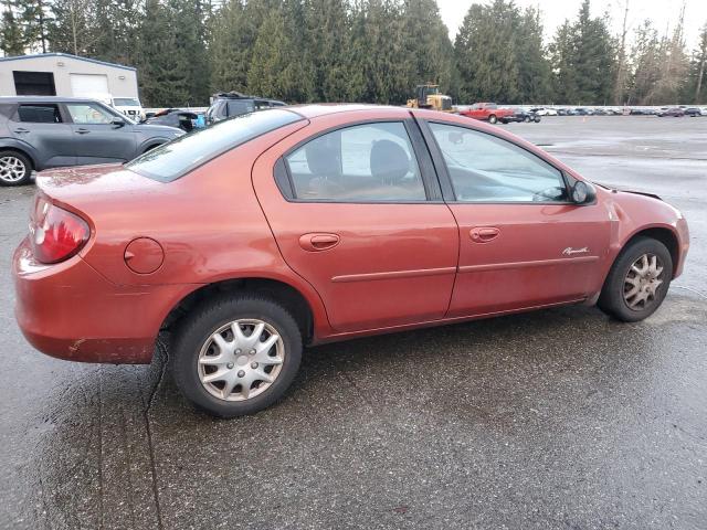 1P3ES46C61D251320 - 2001 PLYMOUTH NEON BASE 橙色 照片 3