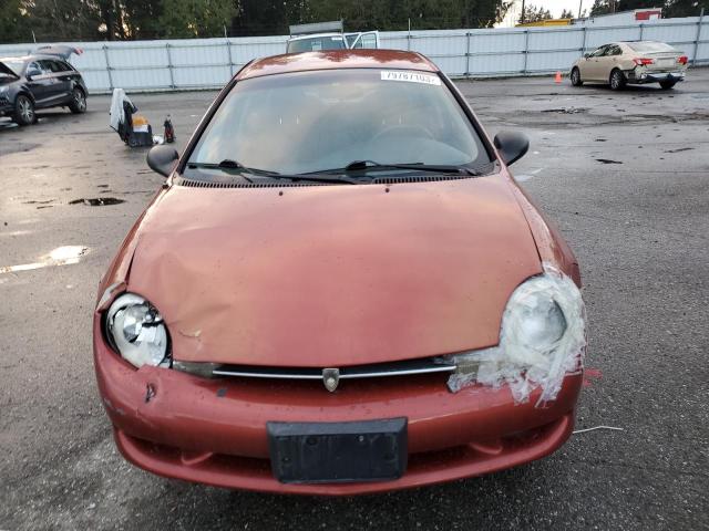 1P3ES46C61D251320 - 2001 PLYMOUTH NEON BASE 橙色 照片 5