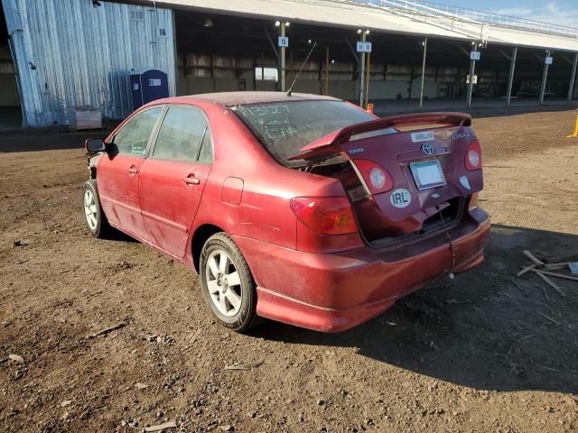 1NXBR32E14Z248678 - 2004 TOYOTA COROLLA CE BROWN photo 2