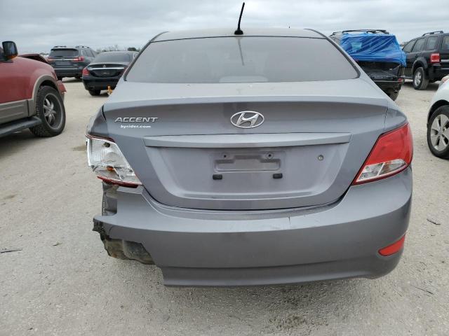 KMHCT4AE1FU867636 - 2015 HYUNDAI ACCENT GLS SILVER photo 6